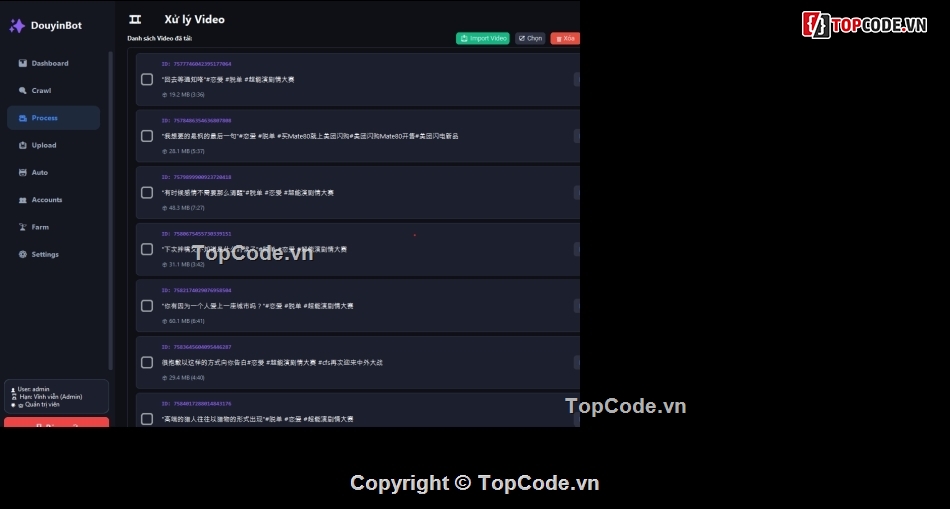 AI,TOOL,clone video,nuôi nick tiktok,đăng tự động
